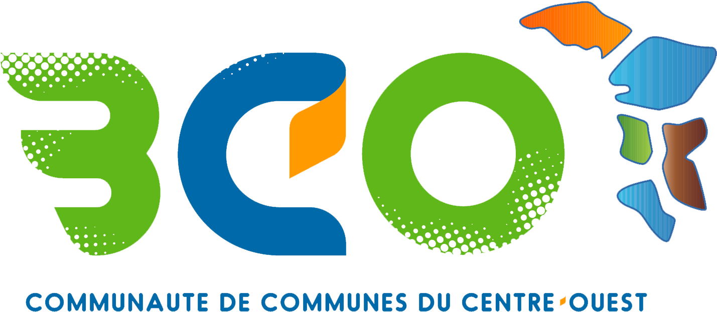 Logo COMMUNAUTÉ DE COMMUNES DU CENTRE-OUEST (3CO)